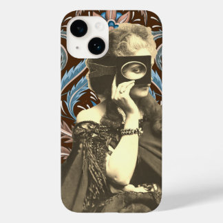 Collage gemaskerde dame gravin castiglione Case-Mate iPhone 14 hoesje