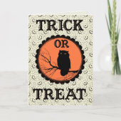 Collage Halloween vintage - Carte (Devant)