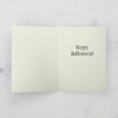 Collage Halloween vintage - Carte (Intérieur)