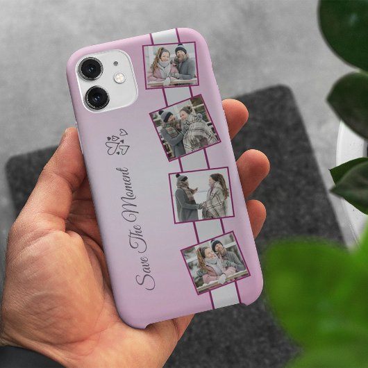 Collage heerlijke Couple 4 Foto iPhone Case