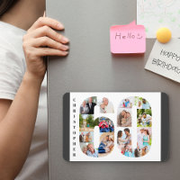 Collage in Number 60 - 60th Birthday