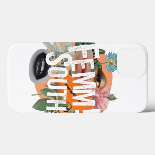 Collage iPhone 13 Coque (Verso (horizontal))