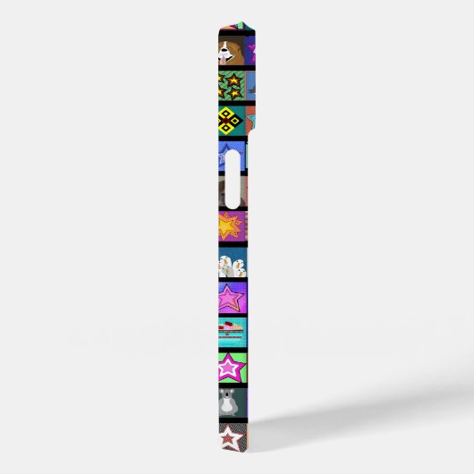 Collage iPhone Case (Achterkant / Rechts)