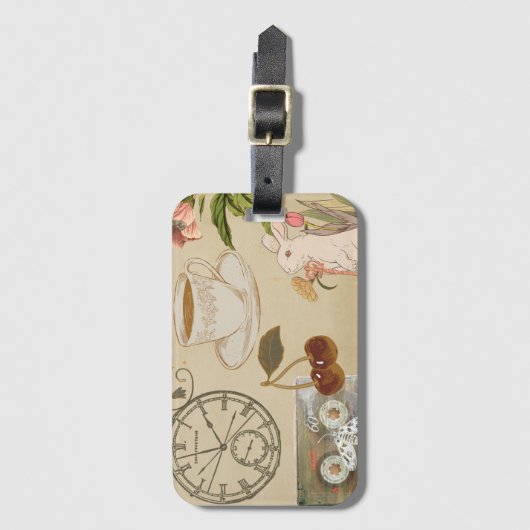  collage kunst bagagelabel (Voorkant (verticaal))