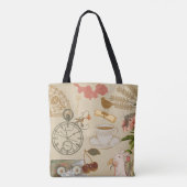  collage kunst draagtas (Achterkant)