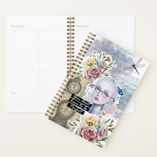 Collage Kunst Januari, Anjer Planner