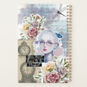 Collage Kunst Januari, Anjer Planner (Achterkant)
