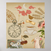  collage kunst poster (Voorkant)