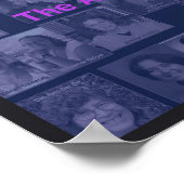 Collage (Lila) Poster (Hoek)