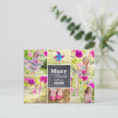 Collage marqué Carte de remerciements fête d'anniv (Debout devant)