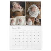 Collage mensuel de photos 6 Calendrier des photos (Feb 2027)