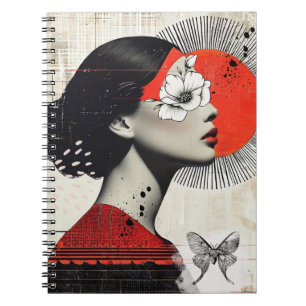 Collage met Moth   Notitieboek Journal