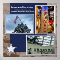 Collage militaire scrapbook