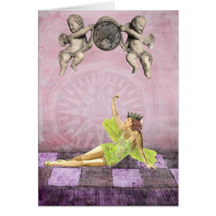 Collage multimédia mixte Fée Toutes les occasions