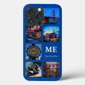 Collage No 1 iPhone 13 Pro Coque SF Attractions (Verso)