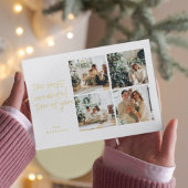 Collage Noël Quatre photos | Vacances merveilleuse