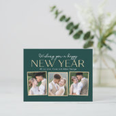 Collage Nouvel An Editable Carte de Vœux de Fêtes  (Debout devant)