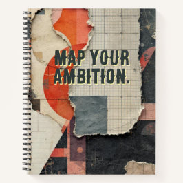 Collage of Ambition | Mixed Media Goal Setting Art Notitieboek