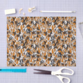 Collage of Guinee Pigs Illustrations Patterned Tissuepapier (Craft)