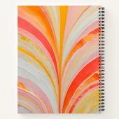 Collage papier coloré Art Carnet spirale (Dos)