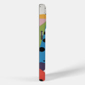 Collage Papier Zwart Stippen Case-Mate iPhone Case (Achterkant / Rechts)