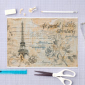  collage patroon van Parijs Tissuepapier (Craft)