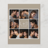 Collage photo avec prospectus Monogramme (Devant)