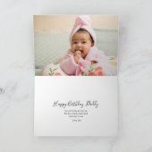 Collage photo Carte d'anniversaire moderne pour pa (Intérieur)