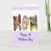 Collage photo - Carte pour la première fête des mè (Devant)