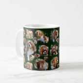 Collage photo Cavalier Spaniel, Café Mug (Devant gauche)