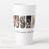 Collage photo Cousins Latte Mug (Devant)