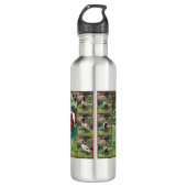 Collage photo de canard amarré, bouteille d'eau (Devant)