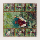 Collage photo de canard amarré, Puzzle (Horizontal)