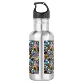 Collage photo de cochon de Guinée, Bouteille d'eau (Dos)