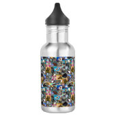 Collage photo de cochon de Guinée, Bouteille d'eau (Gauche)