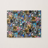 Collage photo de cochon de Guinée, Puzzle de Jigsa (Horizontal)