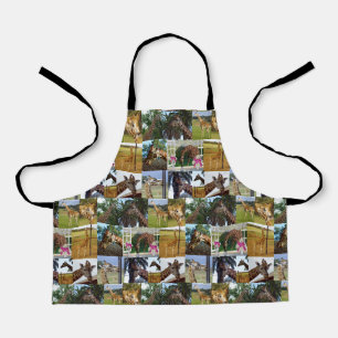 Collage photo de Giraffe, Tablier d'impression int