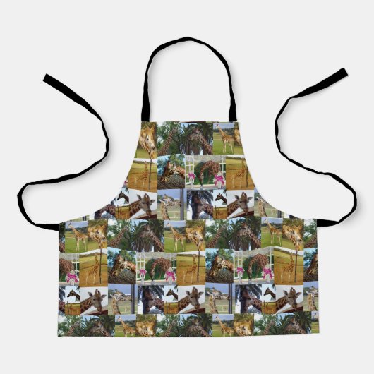 Collage photo de Giraffe, Tablier d'impression int (Recto)