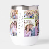 Collage photo de grand-mère (Gauche)