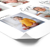 Collage photo de ma première année (Coin)