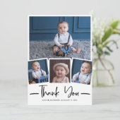 Collage photo de Merci manuscrit moderne (Debout devant)