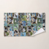 Collage photo de Pélican, (Serviette à main)