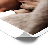 Collage photo de première Fête des pères | Poster (Coin)