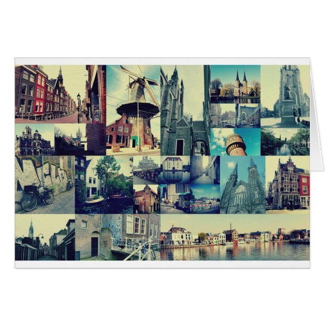 Collage photo Delft 5 (Devant horizontal)
