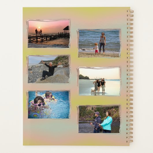 Collage photo des fleurs du premier printemps PCM1 (Dos)