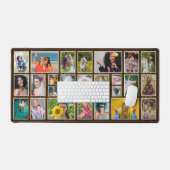 Collage Photo Dk Rustic Wood Personnalisé 25 Pic (Clavier et souris)