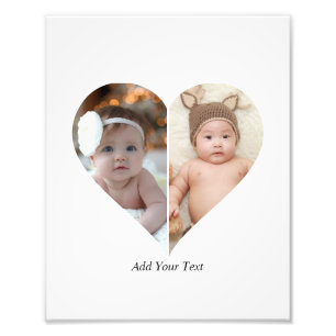 Collage photo en forme de coeur 2