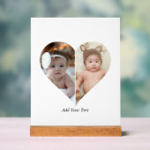 Collage photo en forme de coeur 2 (Neutre)