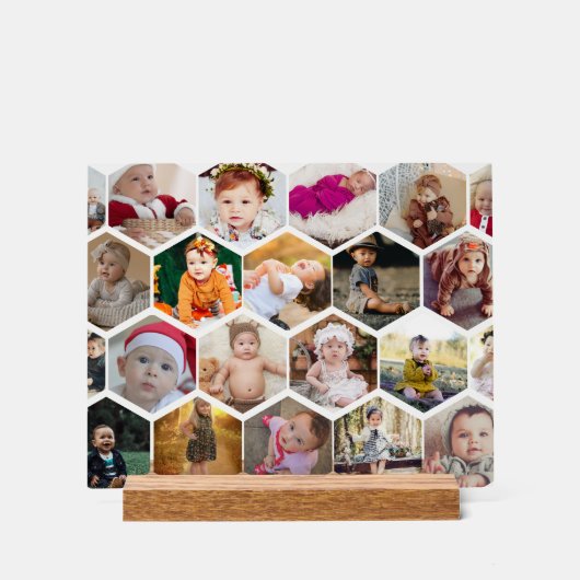 Collage photo Hexagon (Recto)