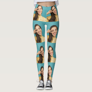 Collage photo Leggings Visage personnalisé Impress